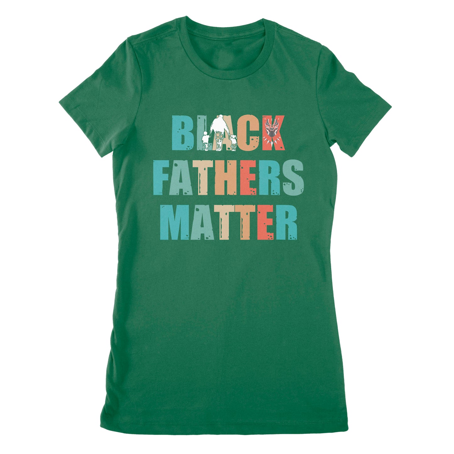 Premium Women's T-shirt - Black Fathers Matter