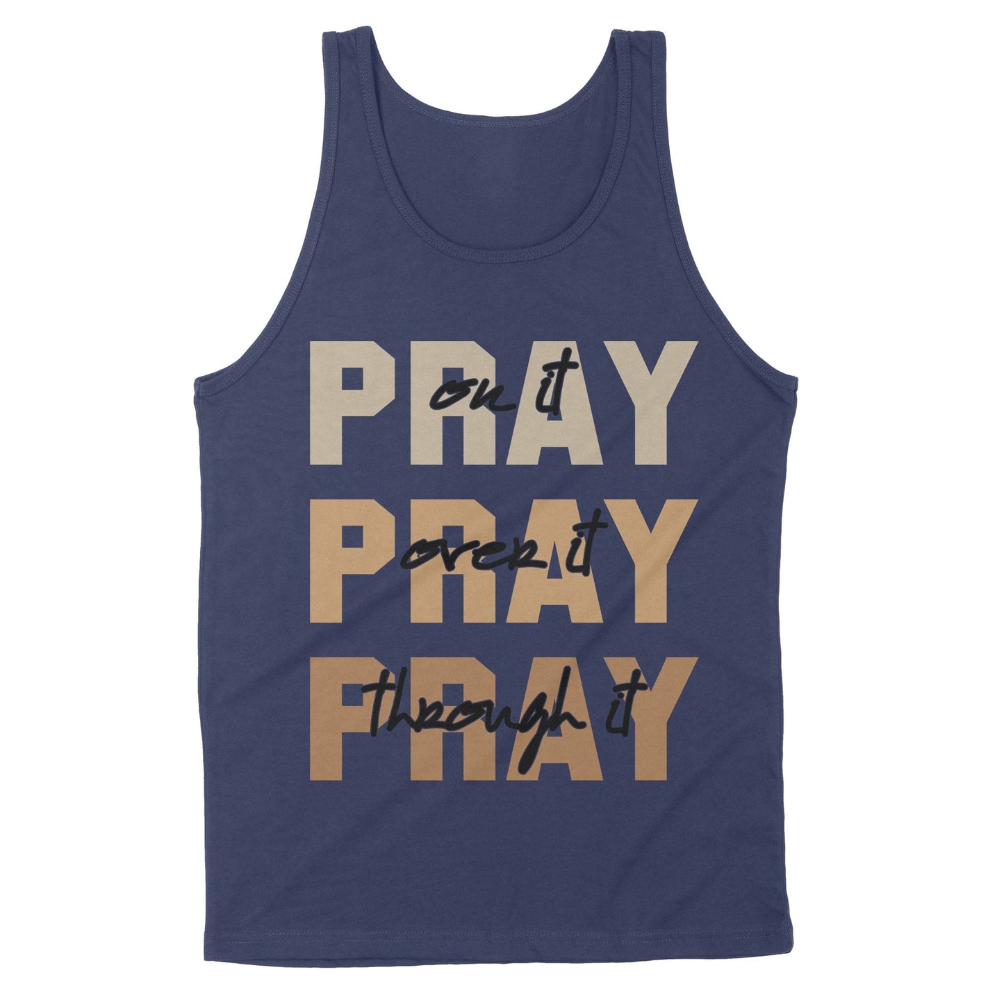 Christian Shirts, Faith T-shirt, Religious Shirt, Christian Tees, Jesus Shirt, Christian Shirts for Women and Men, Pray on It Standard Tank