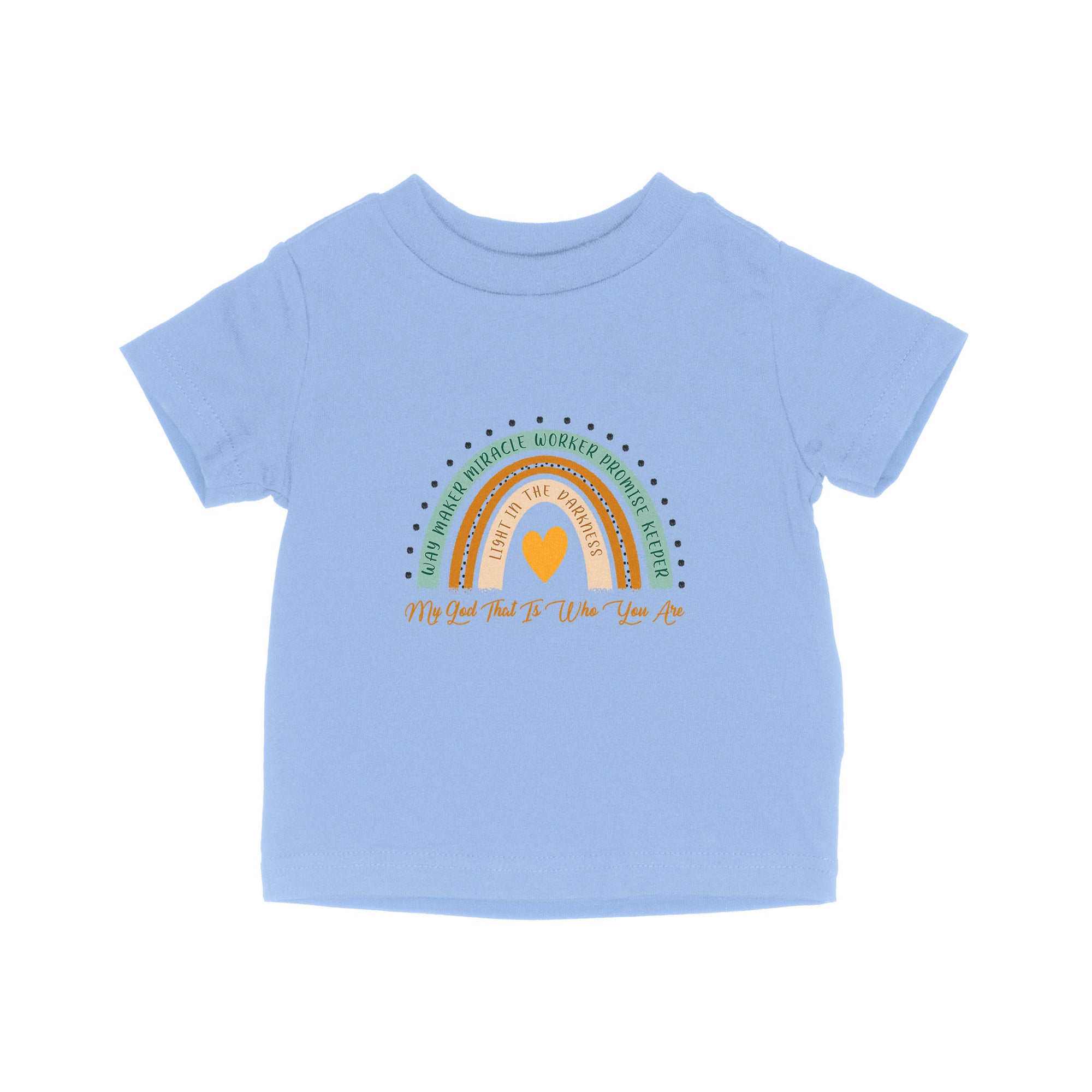 Way Maker Miracle Worker Promise Keeper Light In The Darkness - Baby T-Shirt