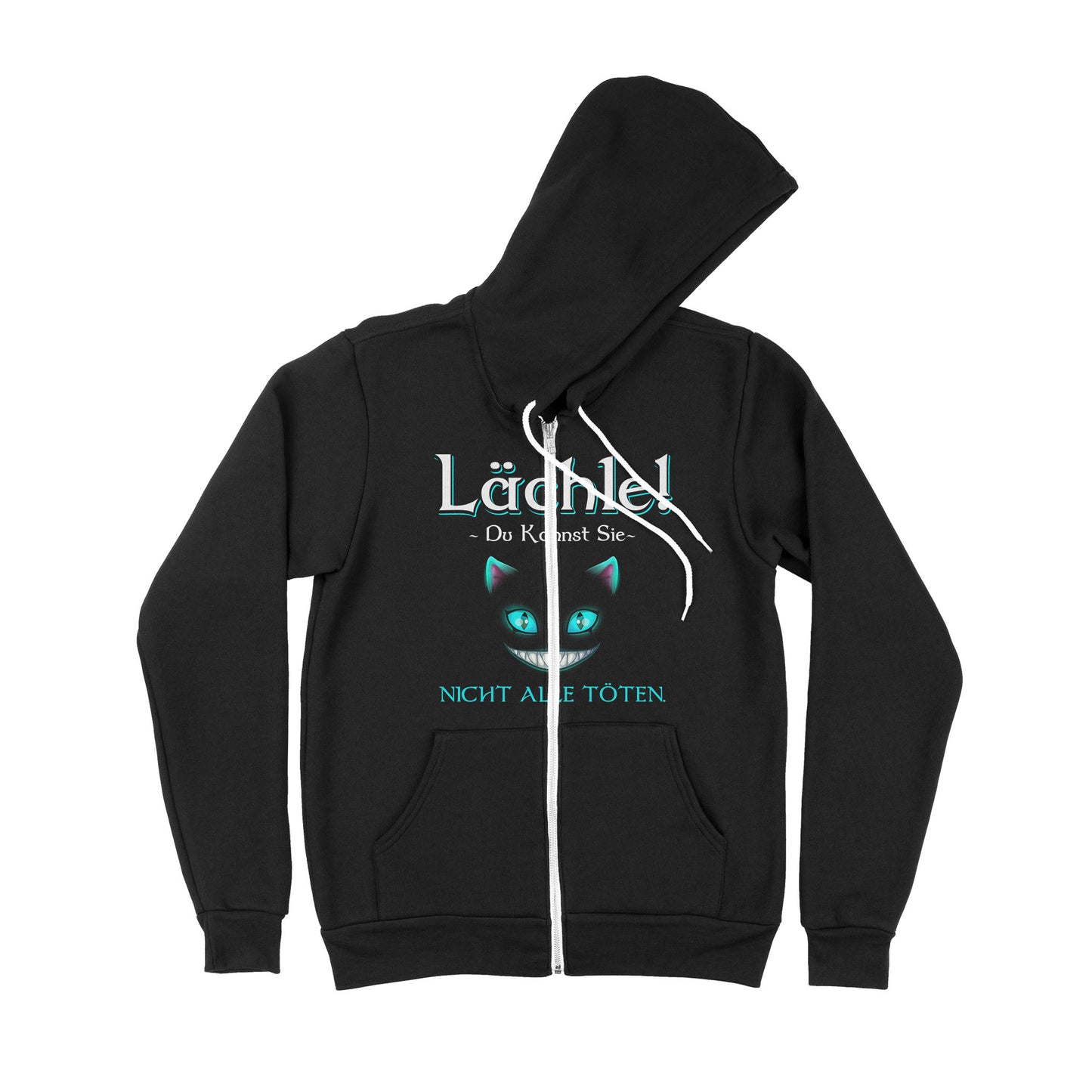 Lachile Du Kannst Sle Night Alle Toten - Premium Zip Hoodie