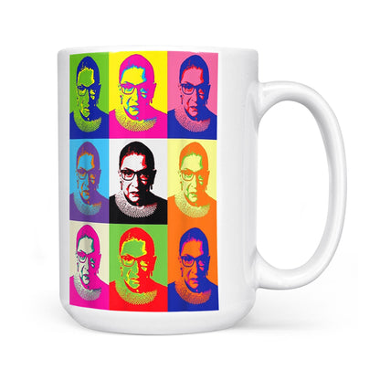 Notorious Ruth - White Edge-to-Edge Mug