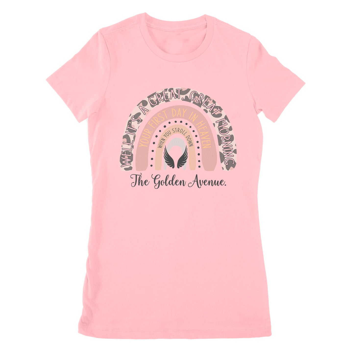 Premium Women's T-shirt - Your First Day In Heaven