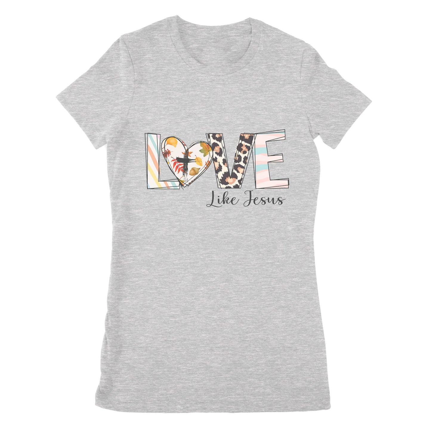 Premium Women's T-shirt - Big Love Like Jesus