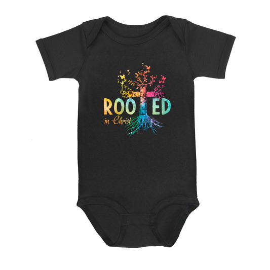 Rooted In Christ - Baby Onesie