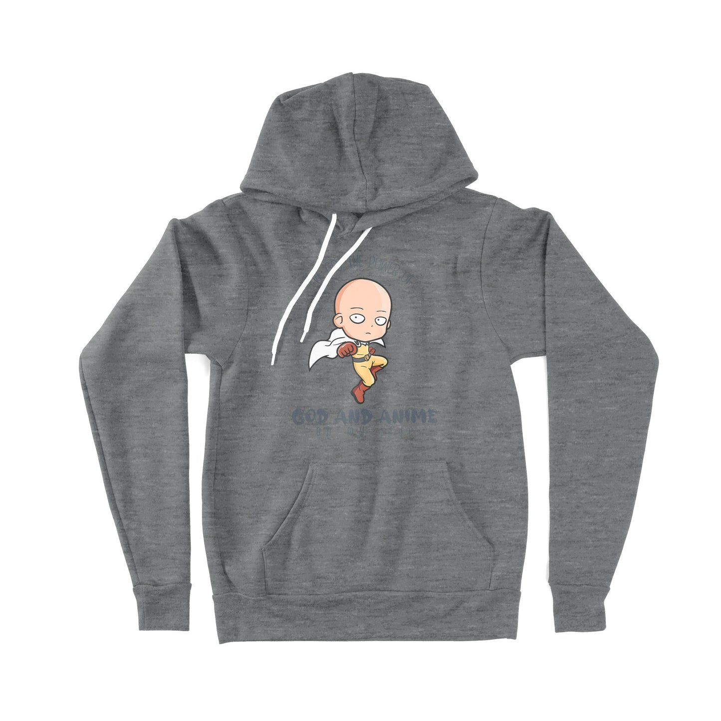 I Have The Power Of God And Anime On My Side - Premium Hoodie