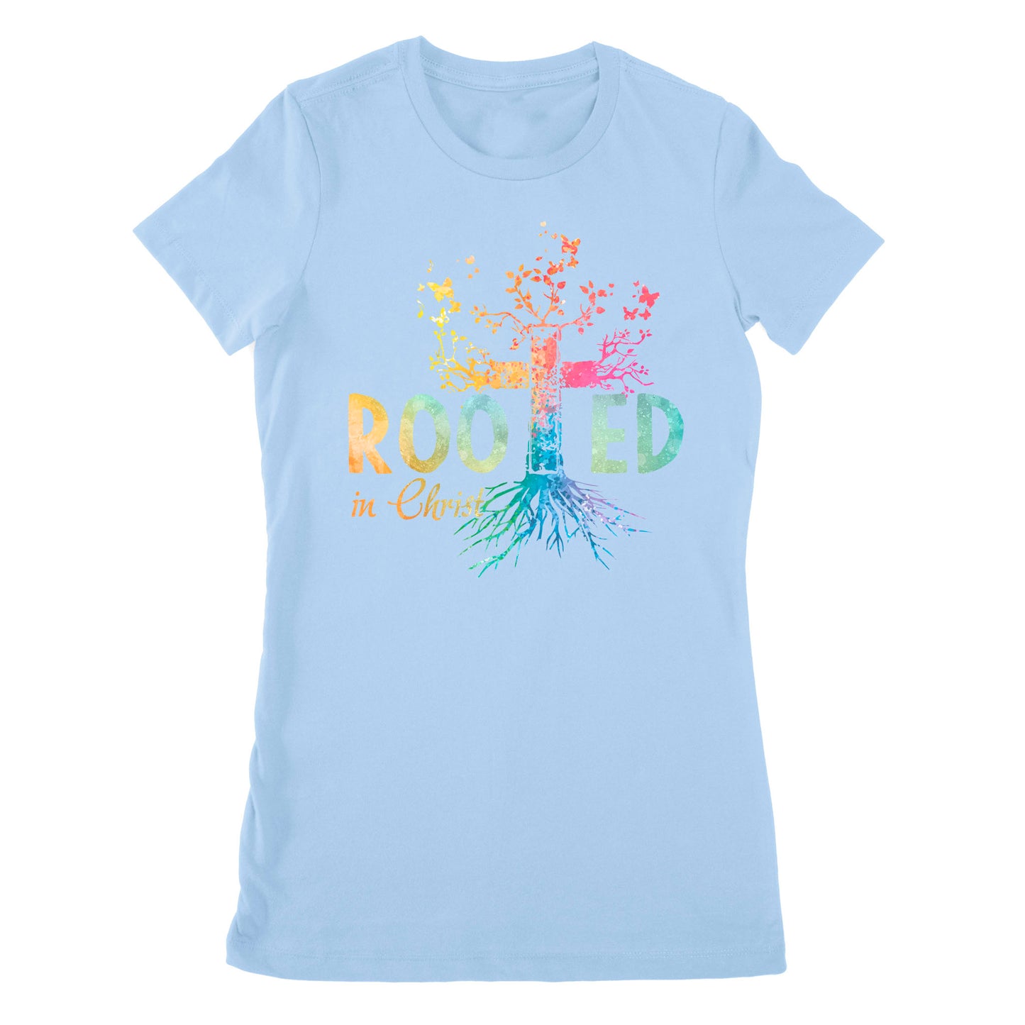 Rooted In Christ - Premium Women's T-shirt