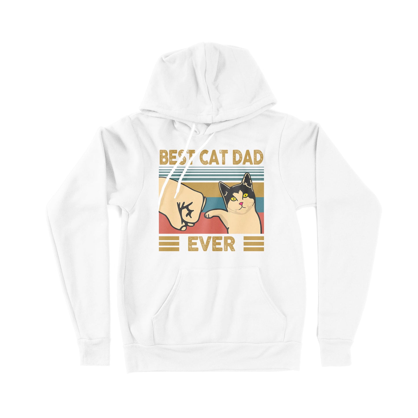 Best Cat Dad Ever - Premium Hoodie