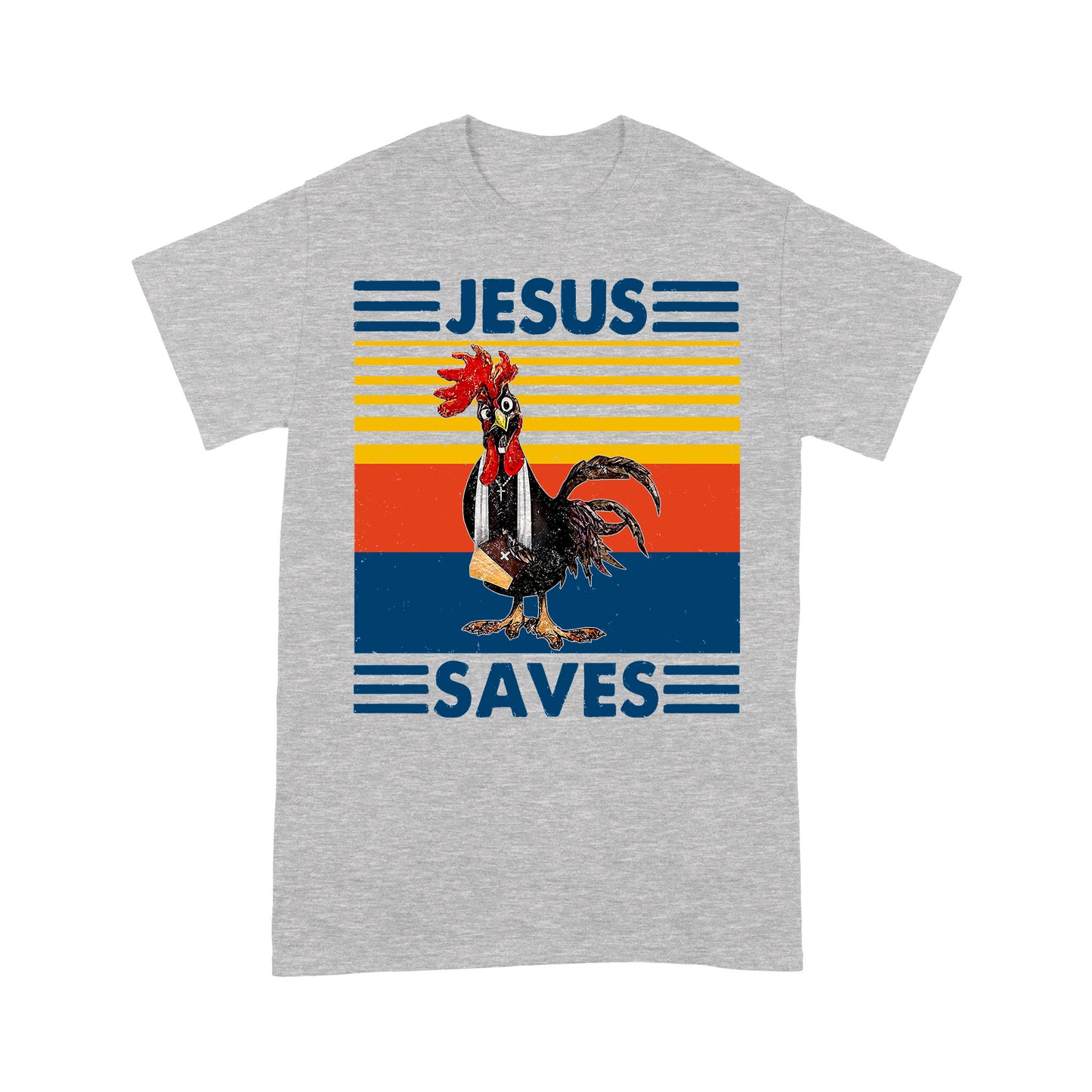 Premium T-shirt - Chicken Jesus Saves