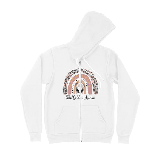 Your First Day In Heaven - Premium Zip Hoodie