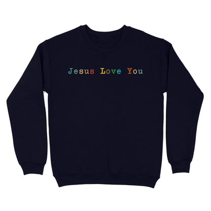 Dear Person Behind Me You Were Fearfuly, Jesus Love Yo Standard Crew Neck Sweatshirt