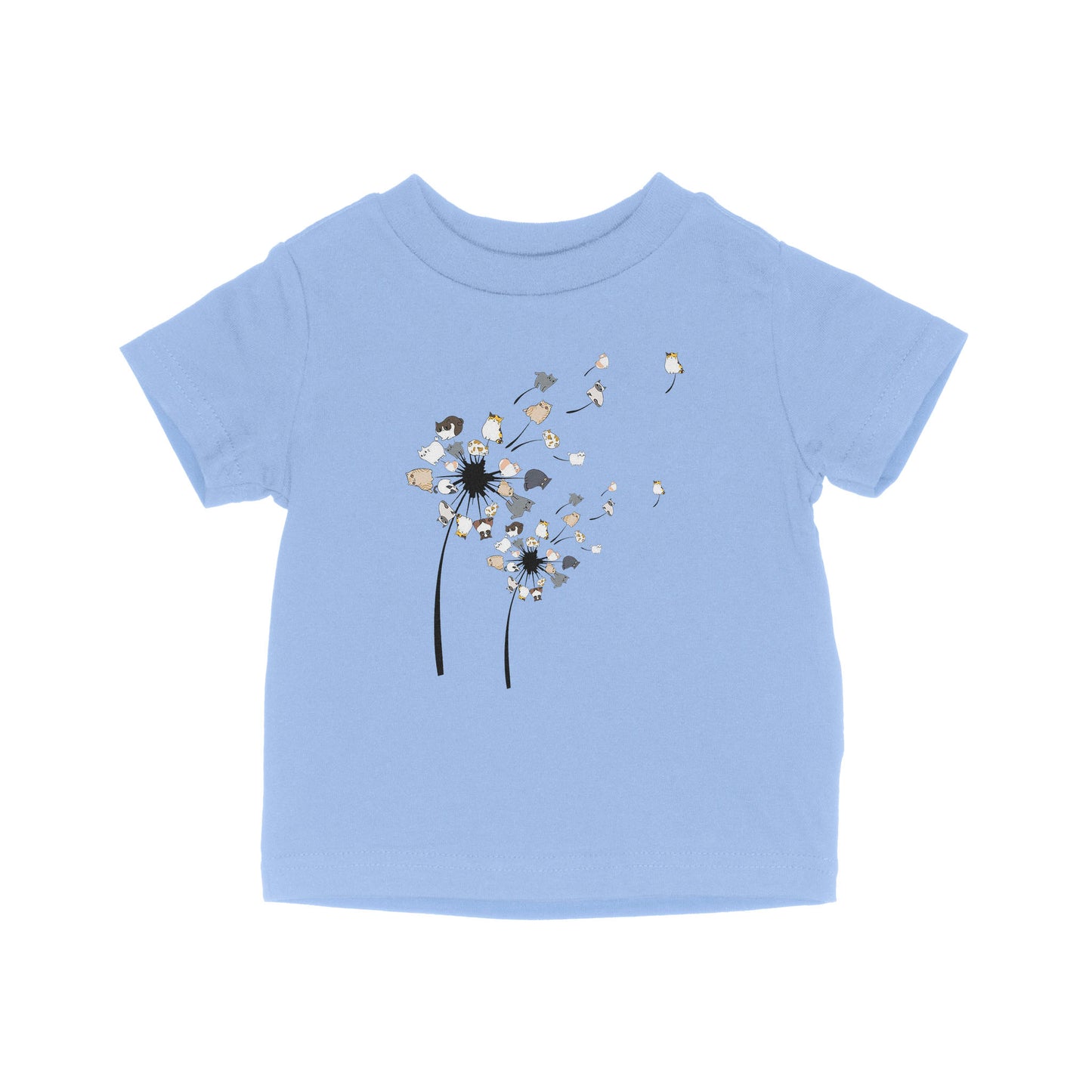 Dandelion Cats Flower - Baby T-Shirt