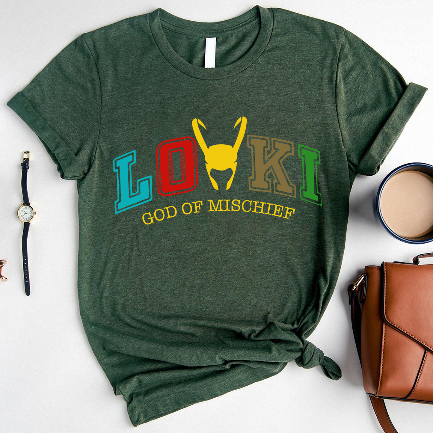 Loki God of Mischief Standard T-Shirt