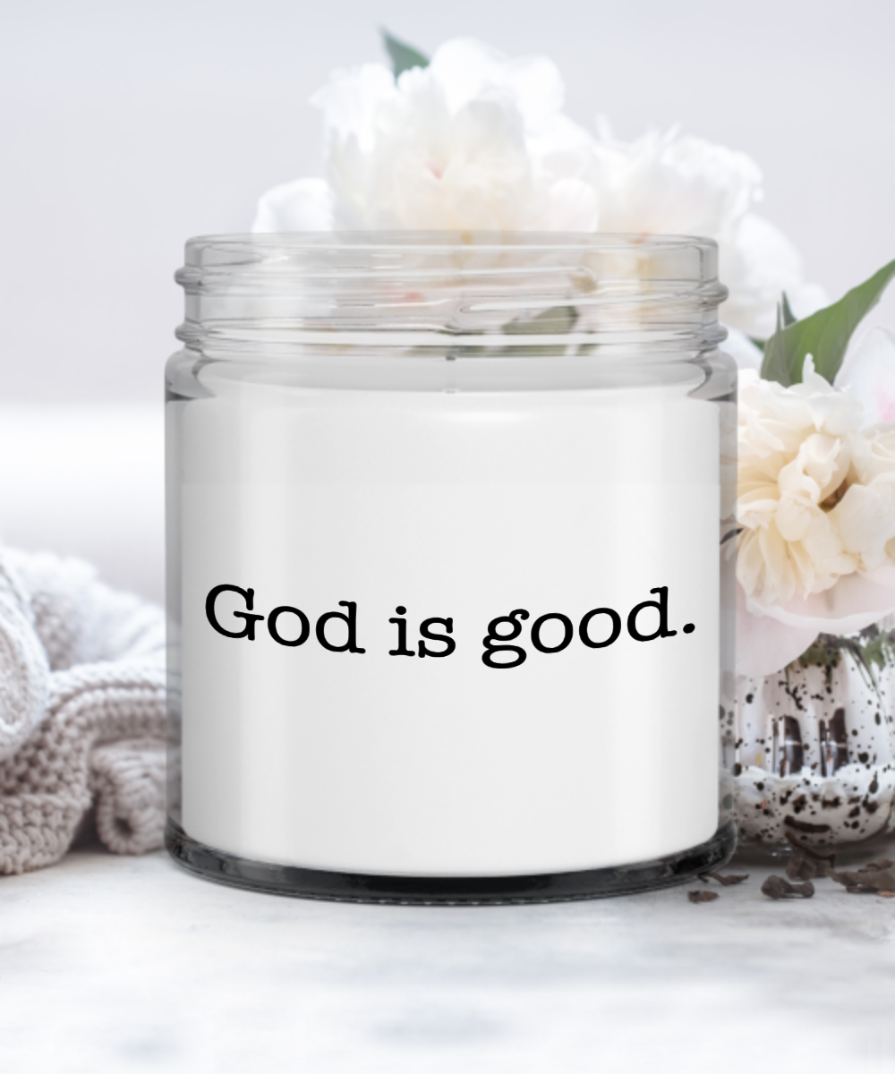 God is Good Candle