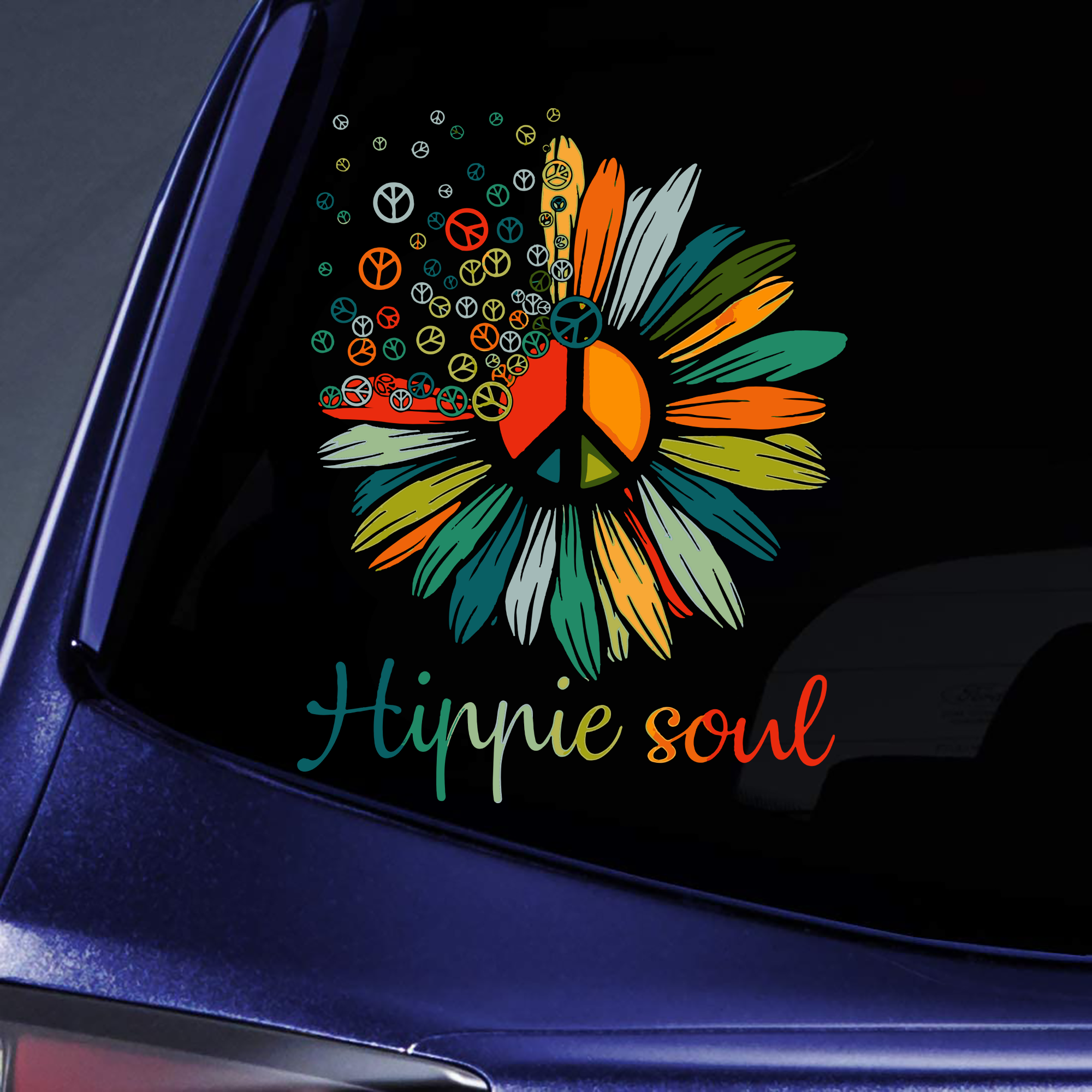 Hippie Soul Sticker Decal