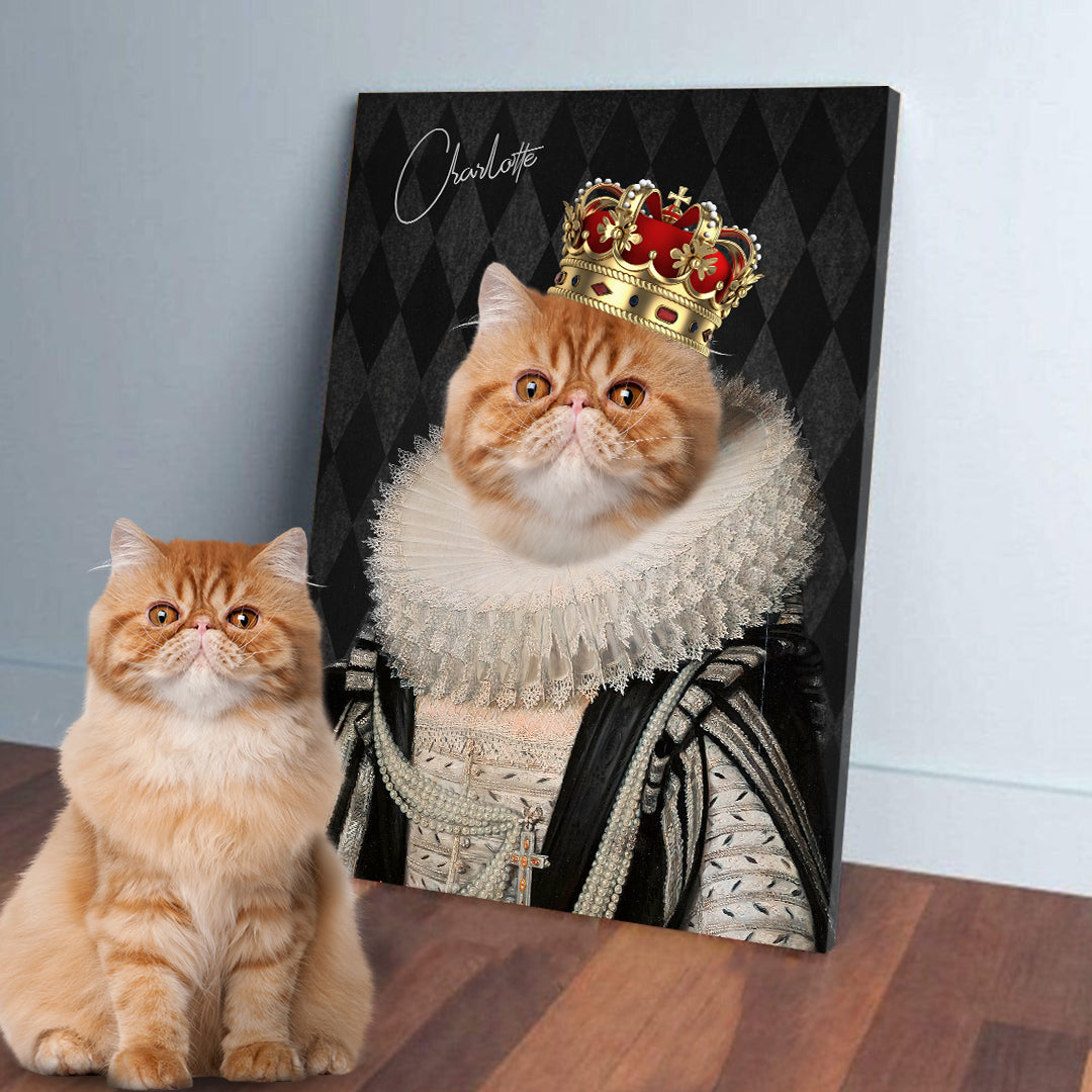 Personalized Cat The Lord Portrait Digital File Canvas Prints And poster