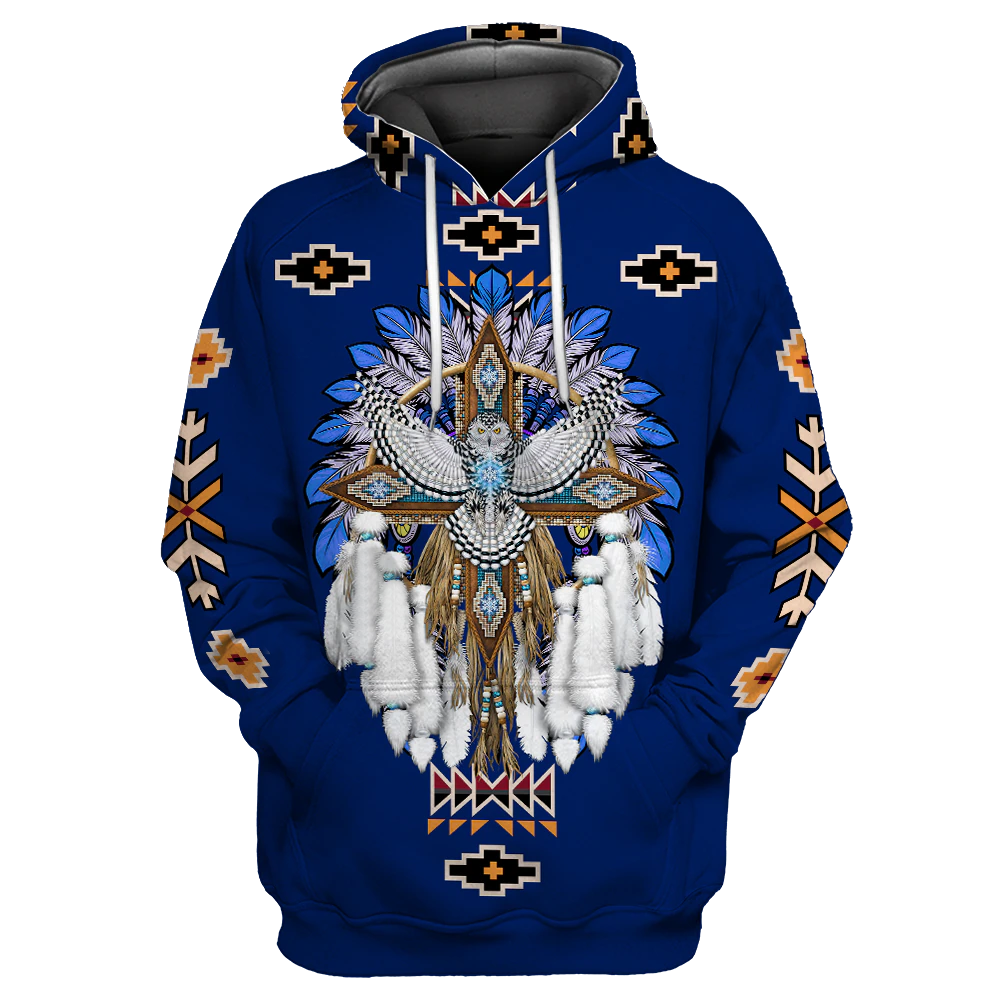 Native print deals hoodies