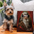 Personalized Dog Portrait The Dame Digital File Canvas Prints And Poster