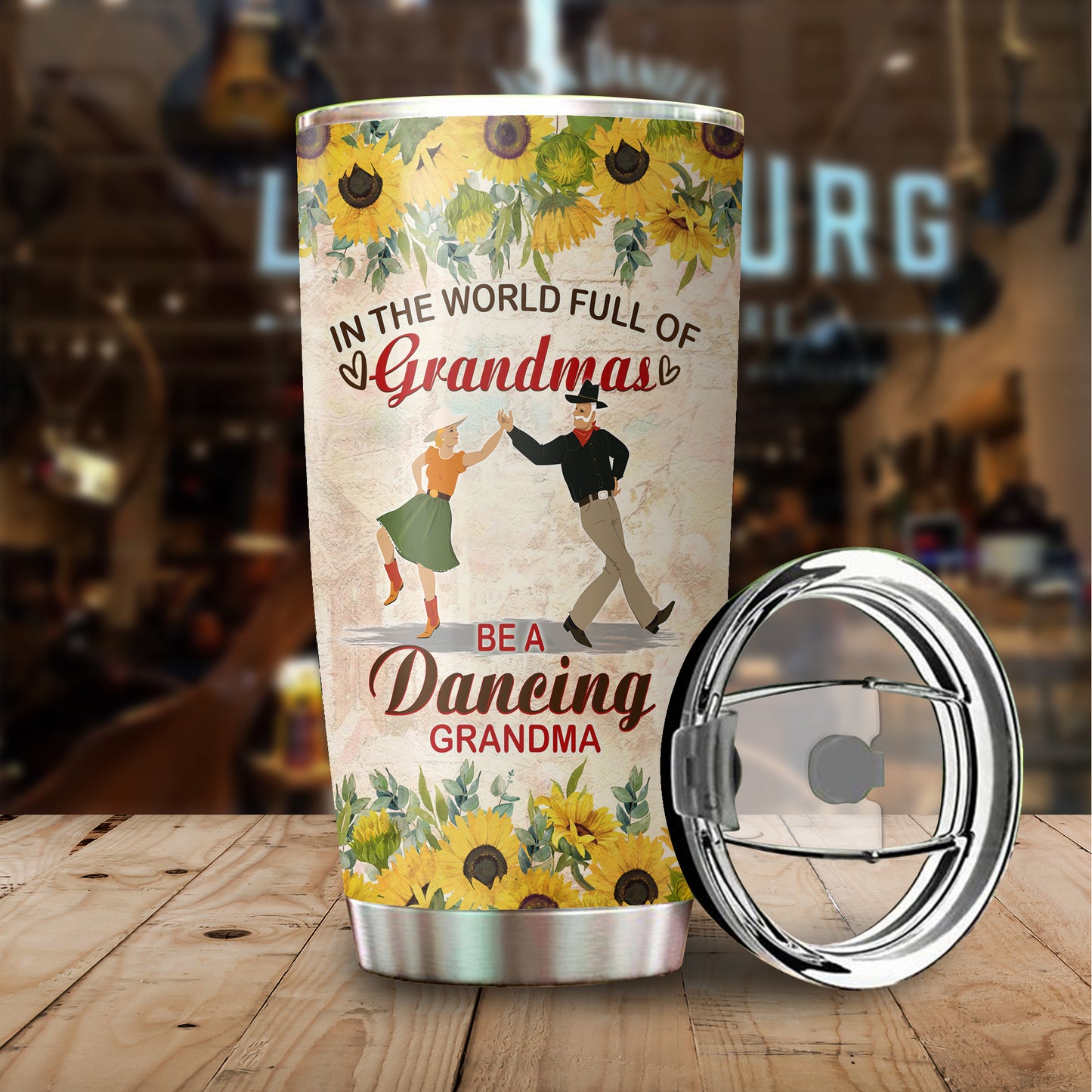 Personalized Grandma In The World Full Of Normal Grandmas Be A Dancing Grandma Tumbler