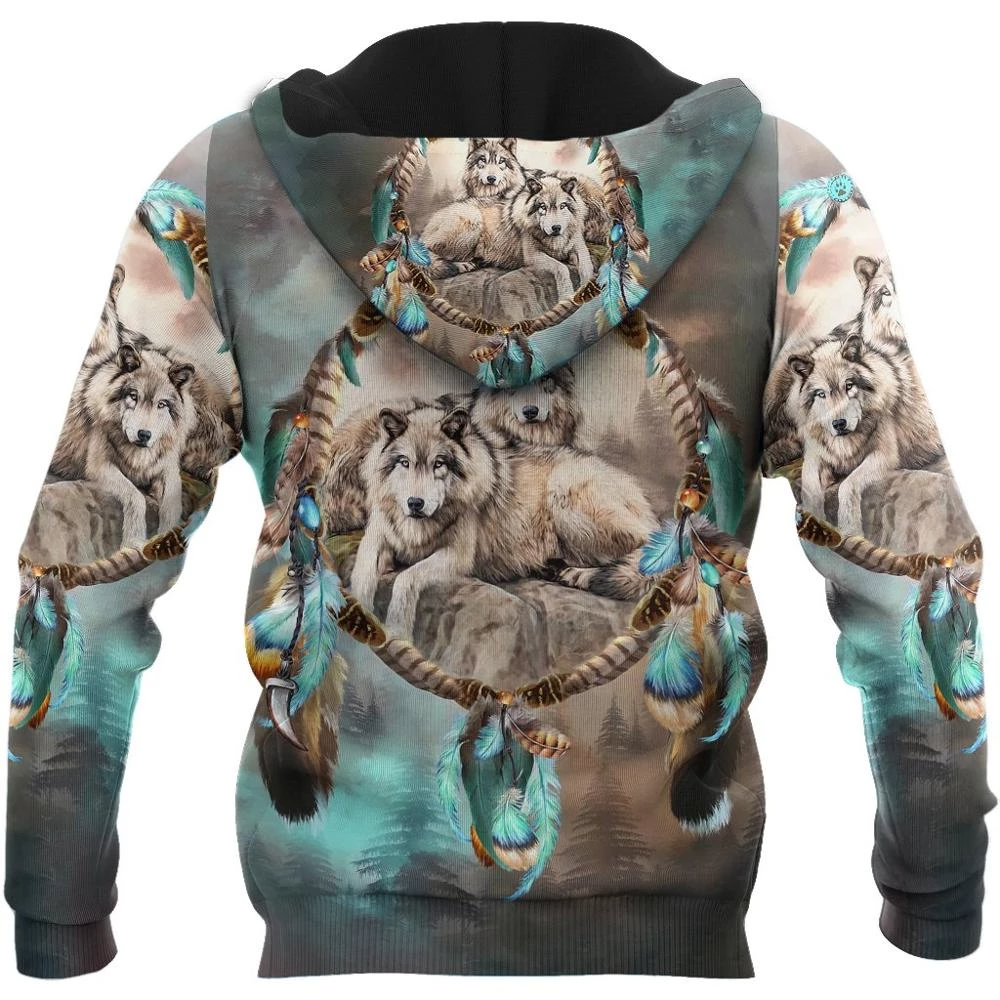 3d discount wolf sweatshirt