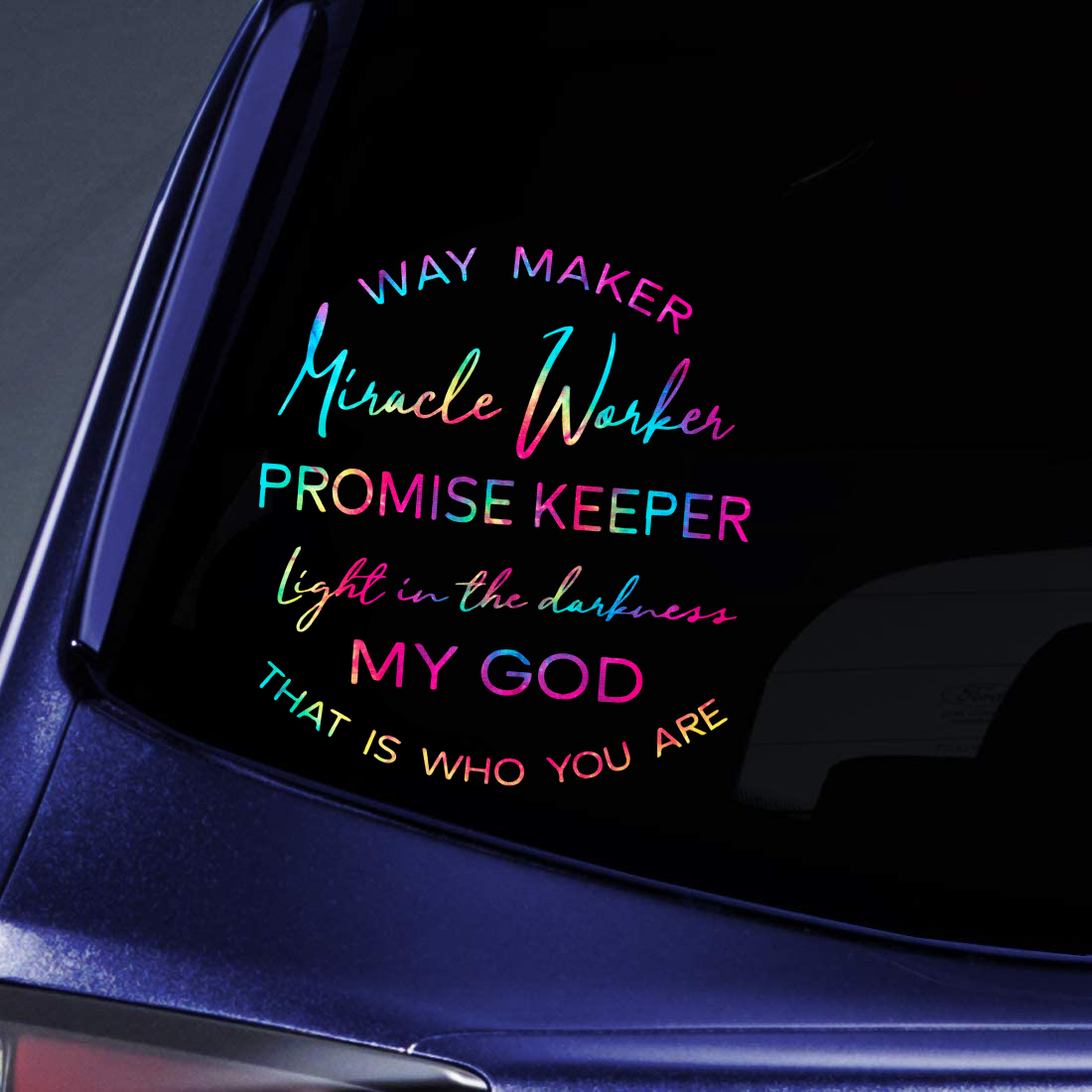 God Sticker decal