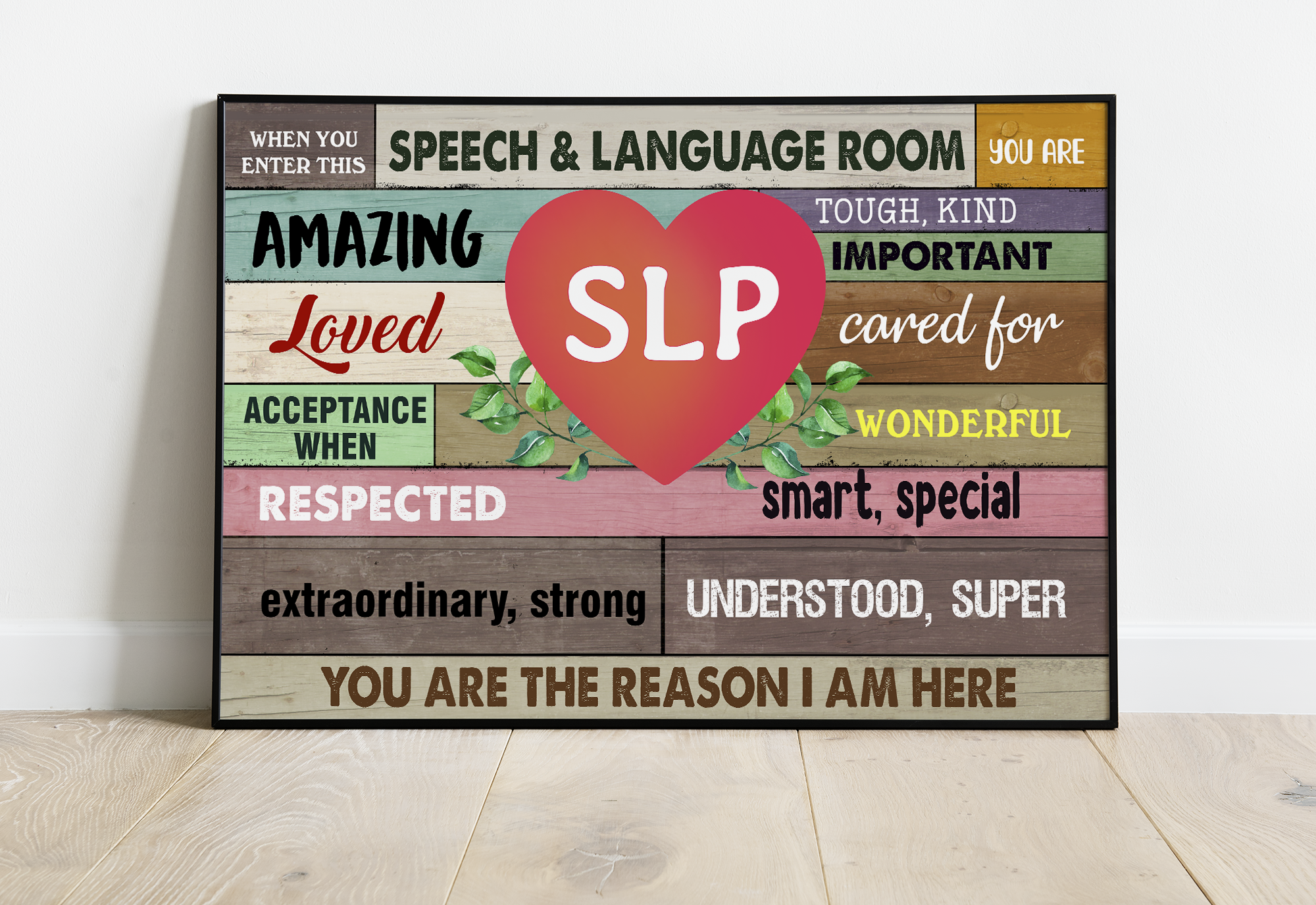When You Enter This Speech Room You Are The Reason I Am Here Poster