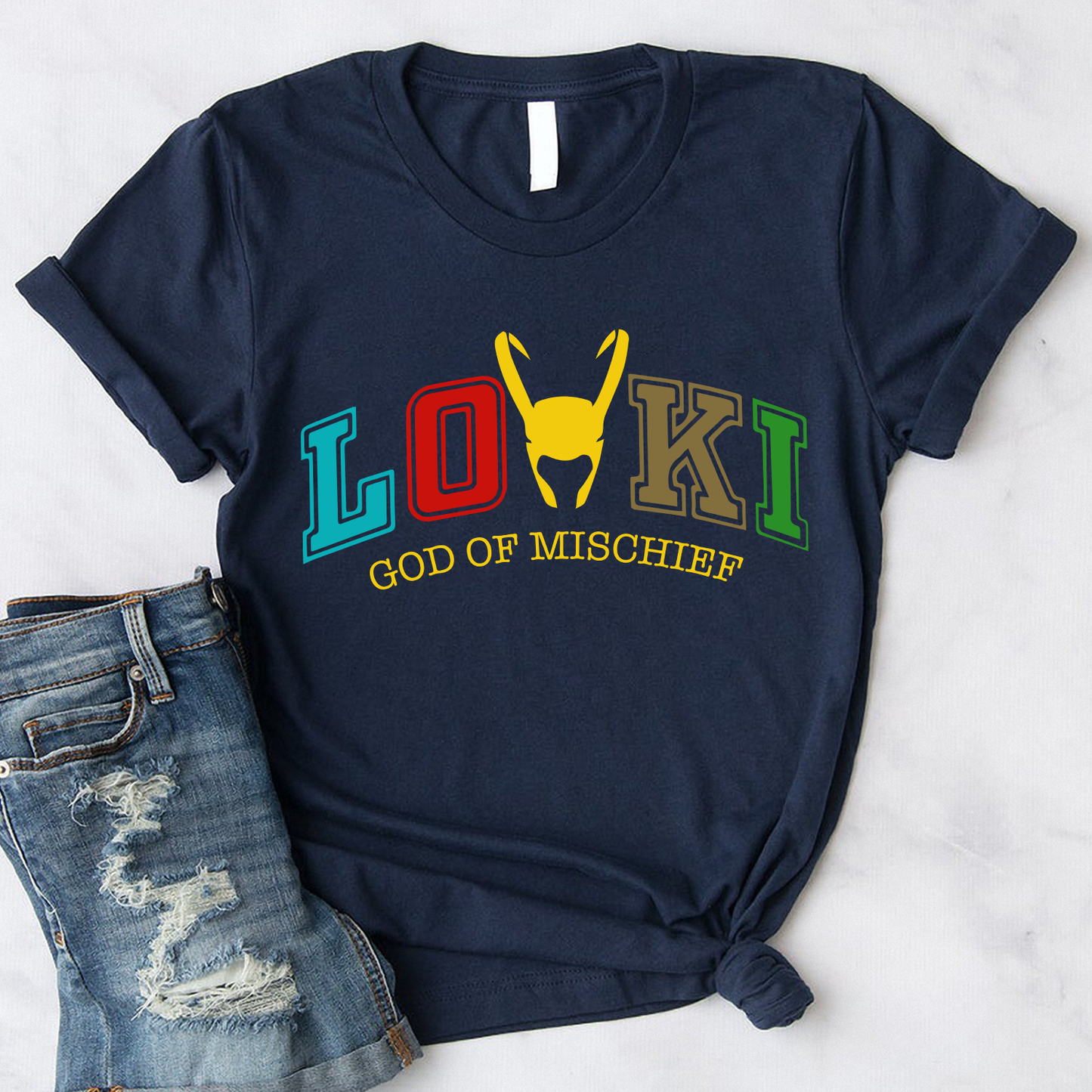 Loki God of Mischief Standard T-Shirt