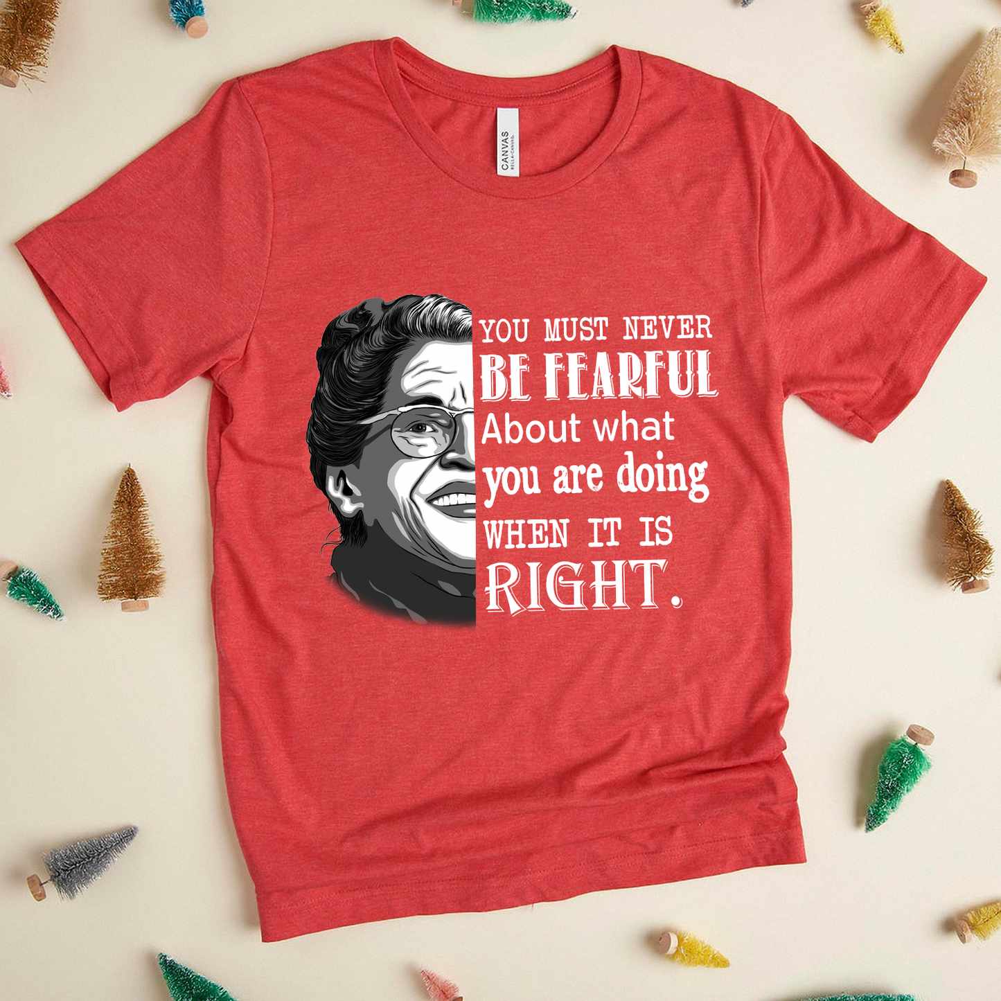 RGB you must never be fearful about what you are doing when it is right Standard T-Shirt