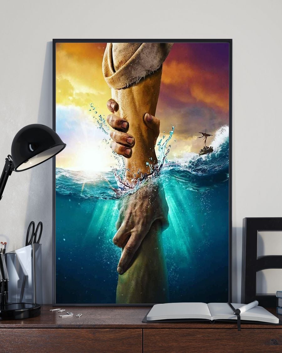 Hand of God Diamond Art Poster