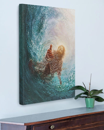 The Hand of God Canvas Prints