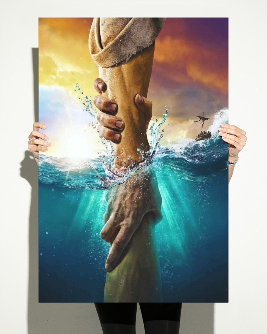 Hand of God Diamond Art Poster