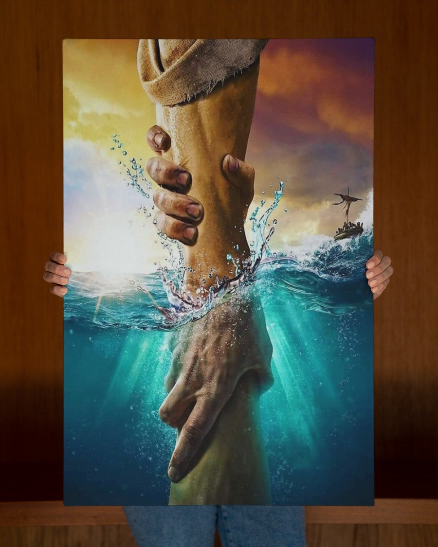 Hand of God Diamond Canvas Prints