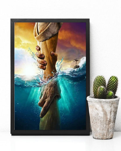 Hand of God Diamond Art Poster