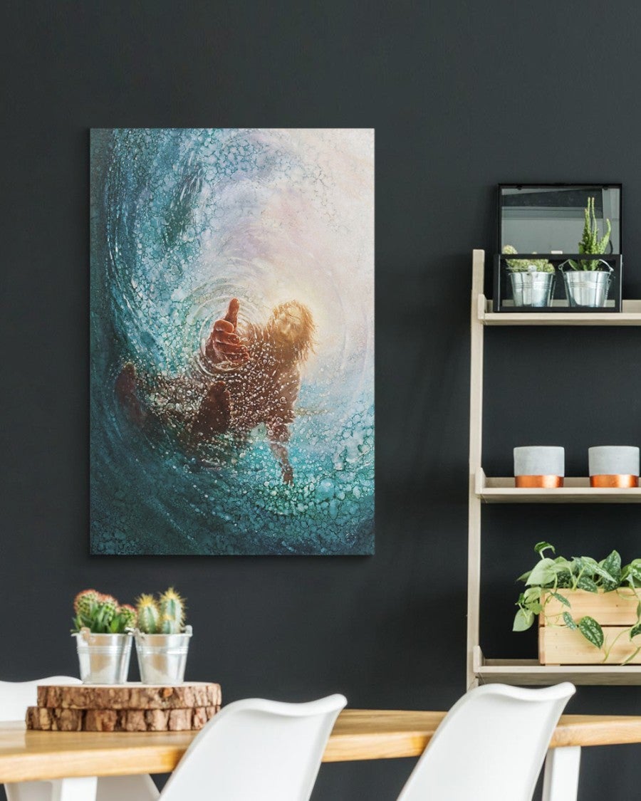 The Hand of God Canvas Prints