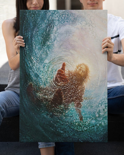 The Hand of God Canvas Prints